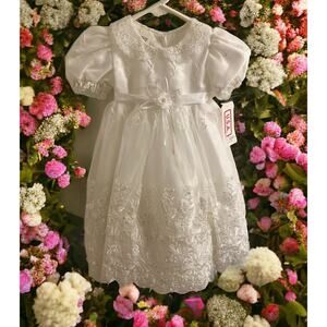 NWT Tami Collection Girls Princess Dress Size 3 Dress Party Tulle Wedding sparkl